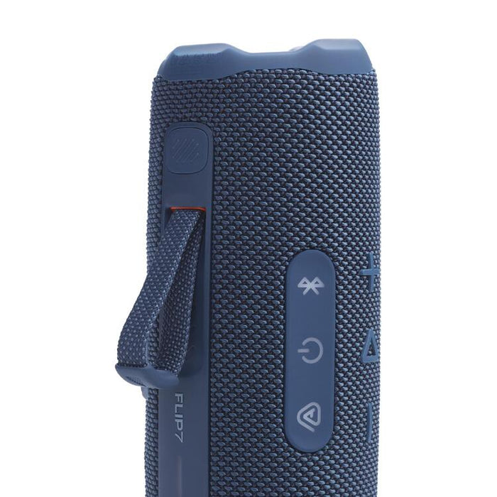 JBL Flip 7 | Haut-parleur portable - Bluetooth - Étanche - Jusqu'à 14 heures d'autonomie - Bleu-Sonxplus St-Sauveur