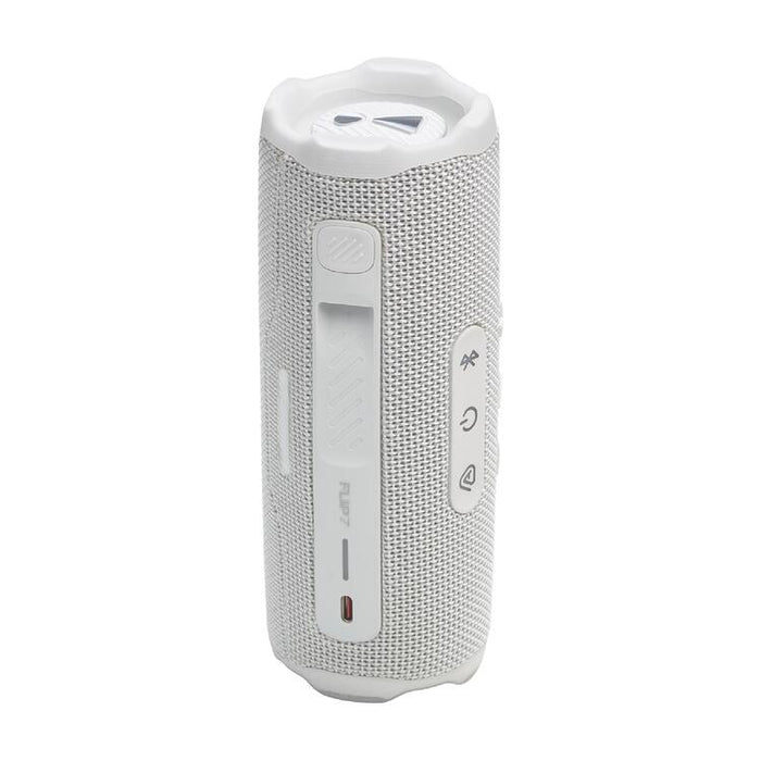 JBL Flip 7 | Haut-parleur portable - Bluetooth - Étanche - Jusqu'à 14 heures d'autonomie - Blanc-Sonxplus St-Sauveur