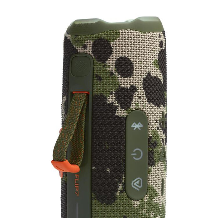 JBL Flip 7 | Haut-parleur portable - Bluetooth - Étanche - Jusqu'à 14 heures d'autonomie - Camouflage-Sonxplus St-Sauveur