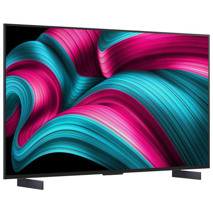 LG OLED42C5PUA | Téléviseur 42" 4K OLED - 120Hz - Série C5 - Processeur IA a9 4K Gen8 - Noir-Sonxplus St-Sauveur