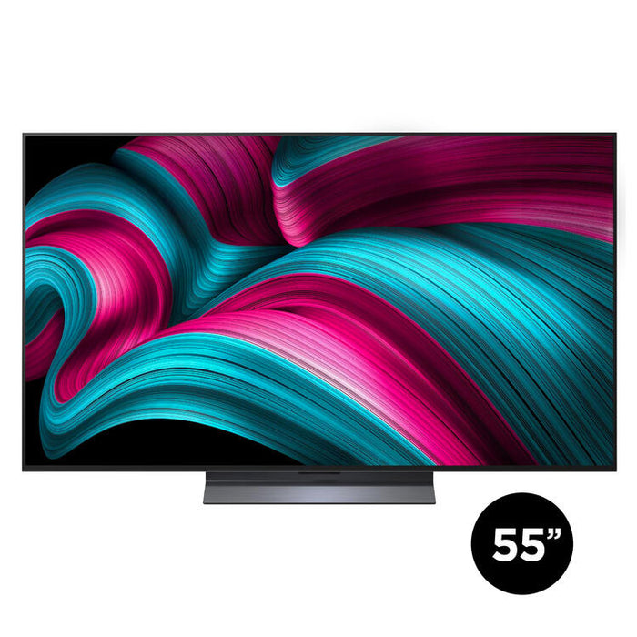 LG OLED55C5PUA | Téléviseur 55" 4K OLED - 120Hz - Série C5 - Processeur IA a9 4K Gen8 - Noir-Sonxplus St-Sauveur