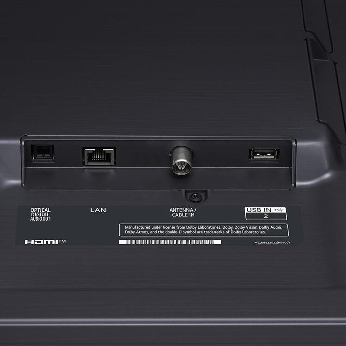 LG 86NANO80AUA | Téléviseur 86" LED 4K - UHD - Série NANO80A - 60Hz - Processeur IA a7 4K Gen8 - Noir-Sonxplus St-Sauveur