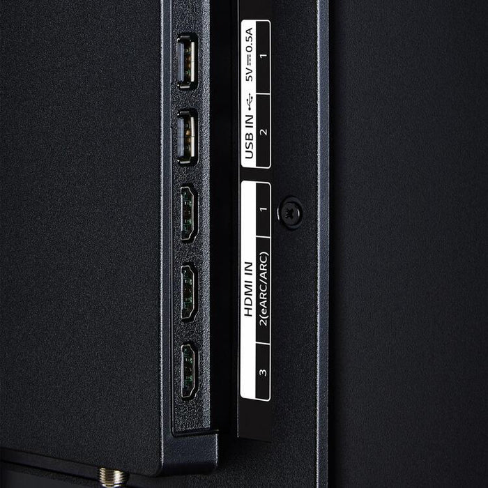 LG 43UA7700PUB | Téléviseur 43" - 4K Ultra HD - DEL - Série UA7700 - HDR - Smart WebOS - 60 Hz natif - Processeur IA a7 Gen8 4K - Noir-Sonxplus St-Sauveur