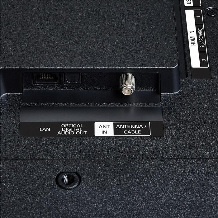 LG 50UA7700PUB | Téléviseur 50" - 4K Ultra HD - DEL - Série UA7700 - HDR - Smart WebOS - 60 Hz natif - Processeur IA a7 Gen8 4K - Noir-Sonxplus St-Sauveur