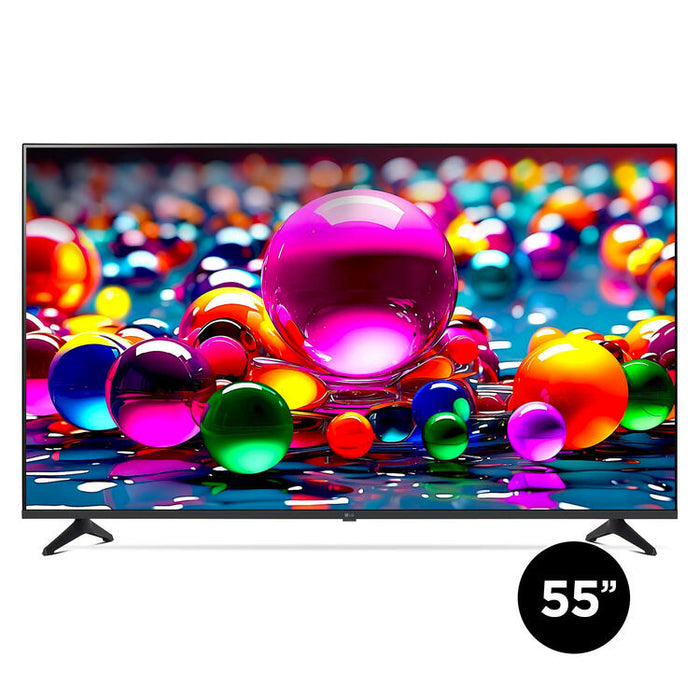 LG 55UA7700PUB | Téléviseur 55" - 4K Ultra HD - DEL - Série UA7700 - HDR - Smart WebOS - 60 Hz natif - Processeur IA a7 Gen8 4K - Noir-Sonxplus St-Sauveur
