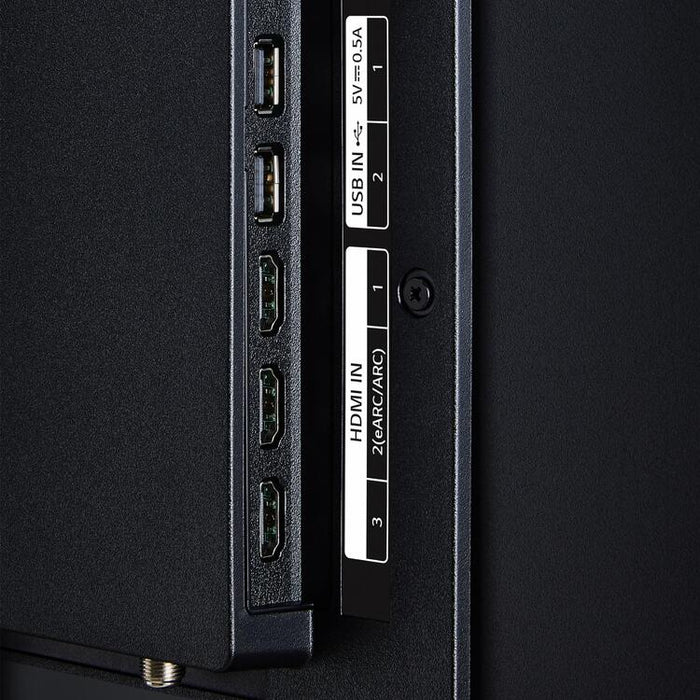 LG 55UA7700PUB | Téléviseur 55" - 4K Ultra HD - DEL - Série UA7700 - HDR - Smart WebOS - 60 Hz natif - Processeur IA a7 Gen8 4K - Noir-Sonxplus St-Sauveur