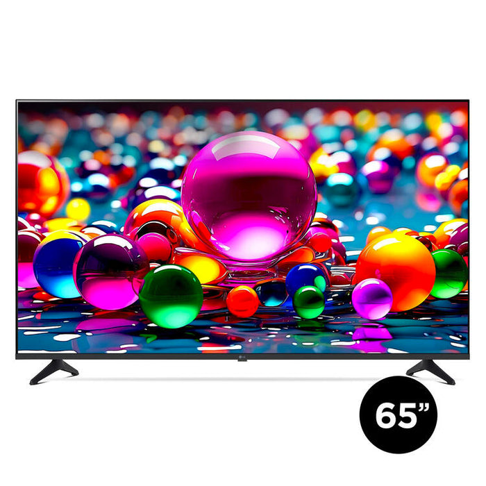 LG 65UA7700PUB | Téléviseur 65" - 4K Ultra HD - DEL - Série UA7700 - HDR - Smart WebOS - 60 Hz natif - Processeur IA a7 Gen8 4K - Noir-Sonxplus St-Sauveur