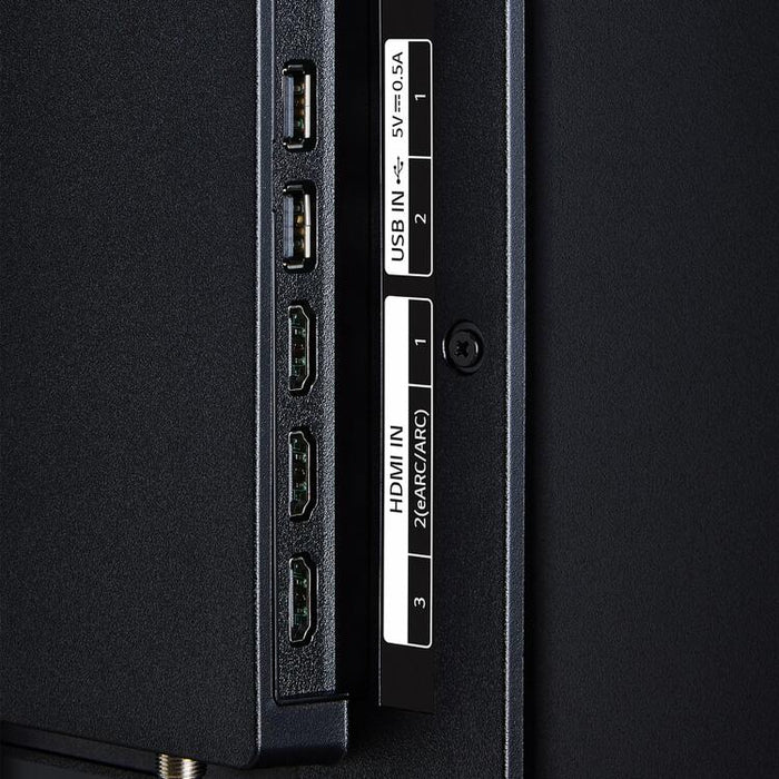 LG 65UA7700PUB | Téléviseur 65" - 4K Ultra HD - DEL - Série UA7700 - HDR - Smart WebOS - 60 Hz natif - Processeur IA a7 Gen8 4K - Noir-Sonxplus St-Sauveur