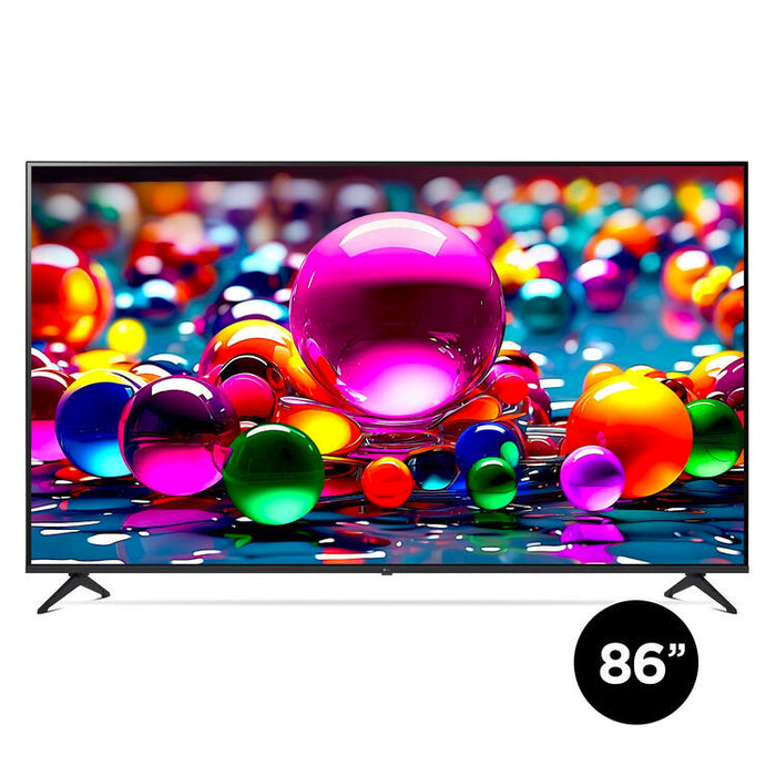 LG 86UA7700PUA | Téléviseur 86" - 4K Ultra HD - DEL - Série UA7700 - HDR - Smart WebOS - 60 Hz natif - Processeur IA a7 Gen8 4K - Noir-Sonxplus St-Sauveur