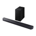 Samsung HW-Q600F | Barre de son - 3.1.2 canaux - Dolby ATMOS - Caisson de graves sans fil - Série Q - 360 W - Bluetooth - Noir-Sonxplus St-Sauveur