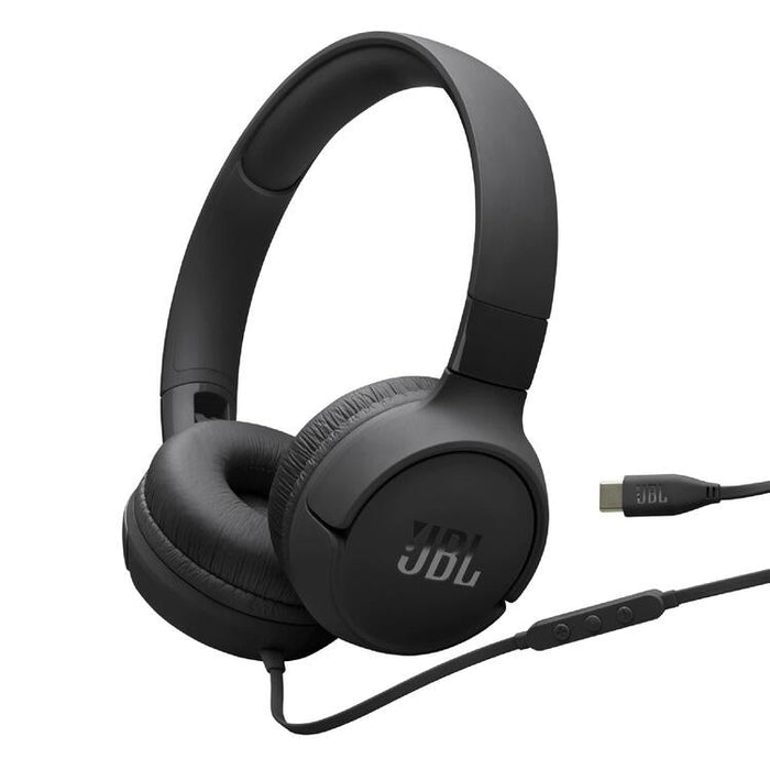 JBL Tune 520C | Écouteurs Supra-auriculaires - USB-C - Bluetooth - Noir-Sonxplus St-Sauveur