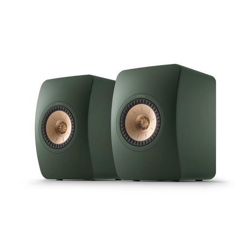 KEF LS50 META | Haut-parleurs HiFi Uni-Q 12e génération - Bass reflex 2 voies - Technologhie d'absorption Metamaterial - Moss Green - Paire-Sonxplus St-Sauveur