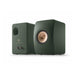 KEF LS50 META | Haut-parleurs HiFi Uni-Q 12e génération - Bass reflex 2 voies - Technologhie d'absorption Metamaterial - Moss Green - Paire-Sonxplus St-Sauveur