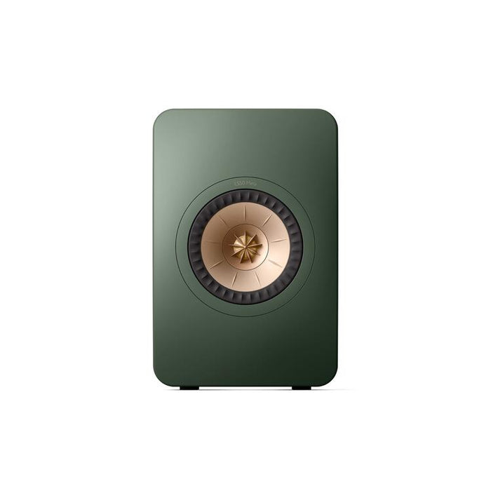 KEF LS50 META | Haut-parleurs HiFi Uni-Q 12e génération - Bass reflex 2 voies - Technologhie d'absorption Metamaterial - Moss Green - Paire-Sonxplus St-Sauveur