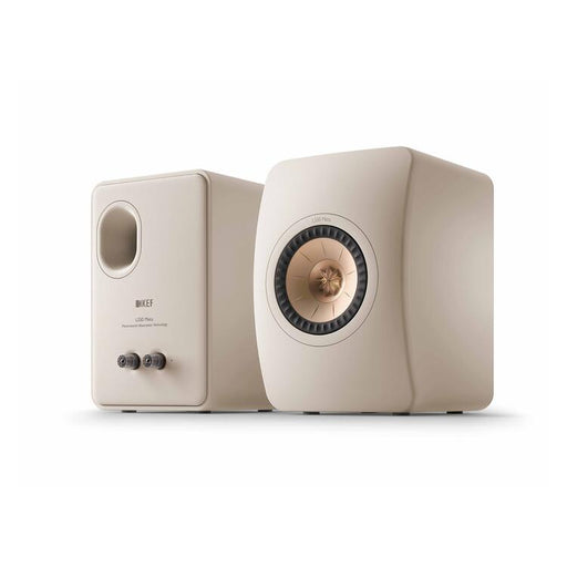 KEF LS50 META | Haut-parleurs HiFi Uni-Q 12e génération - Bass reflex 2 voies - Technologhie d'absorption Metamaterial - Sand Shell - Paire-Sonxplus St-Sauveur