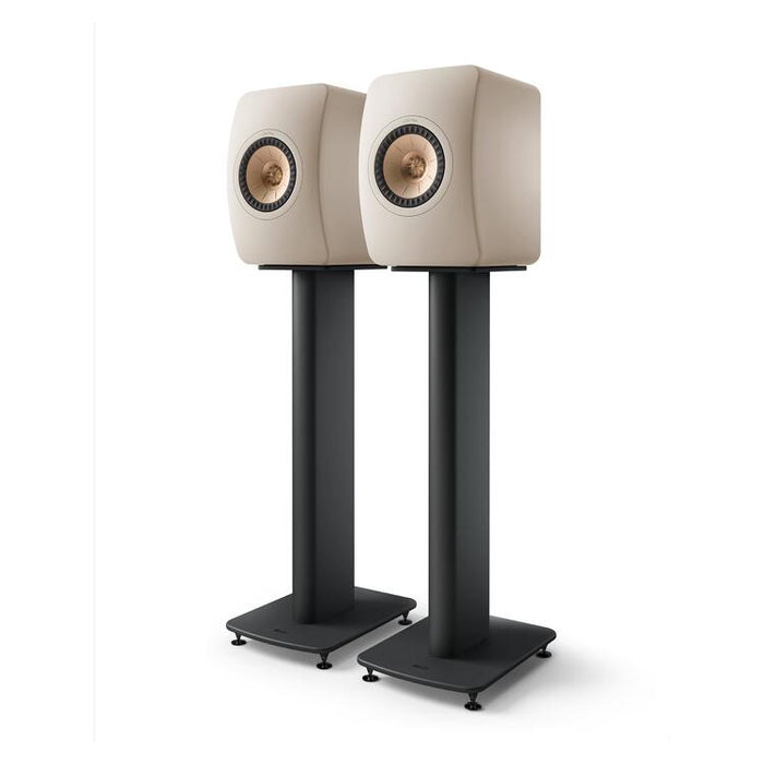 KEF LS50 META | Haut-parleurs HiFi Uni-Q 12e génération - Bass reflex 2 voies - Technologhie d'absorption Metamaterial - Sand Shell - Paire-Sonxplus St-Sauveur