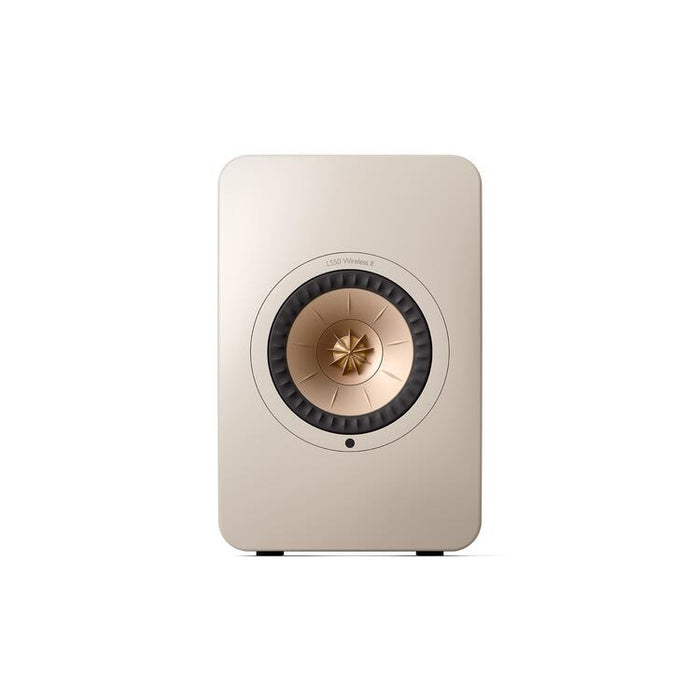 KEF LS50 WIRELESS II | Haut-parleurs HiFi Sans fil - Absorption des métamatériaux - Sand Shell - Paire-Sonxplus St-Sauveur