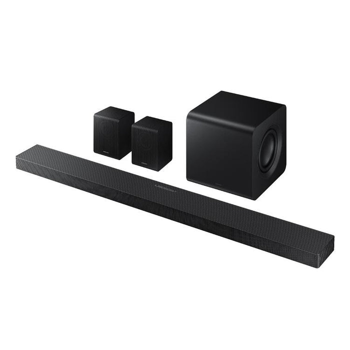 Samsung HW-QS750F | Barre de son - 5.1.2 canaux - Dolby ATMOS - Avec caisson de graves sans fil - Série Q - Bluetooth - Noir-Sonxplus St-Sauveur
