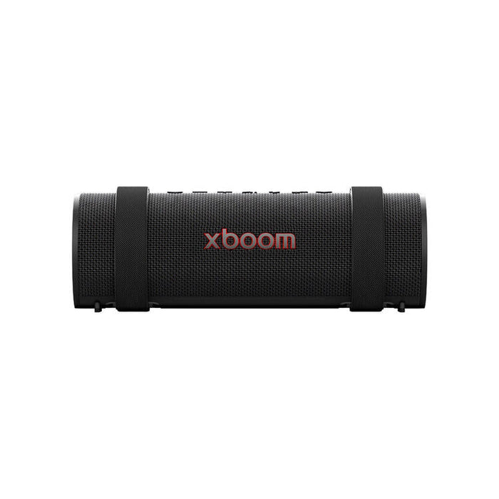LG xboom Grab | Haut-parleur portatif - Bluetooth - IP67 - Éclairage AI - Noir-Sonxplus St-Sauveur