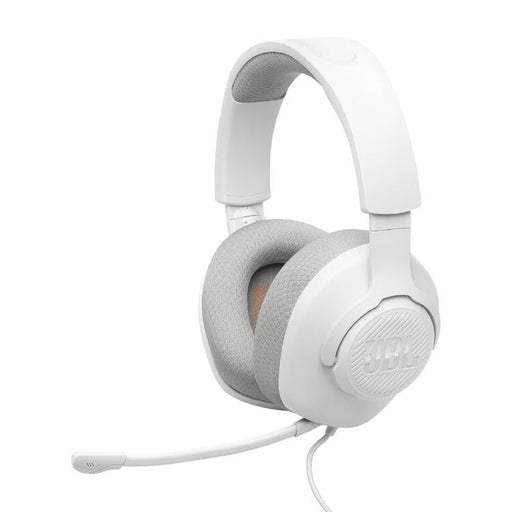 JBL Quantum 100 M2 | Casque de jeu filaire circum-auriculaire - Compatible avec toutes les plateformes - Blanc-Sonxplus St-Sauveur