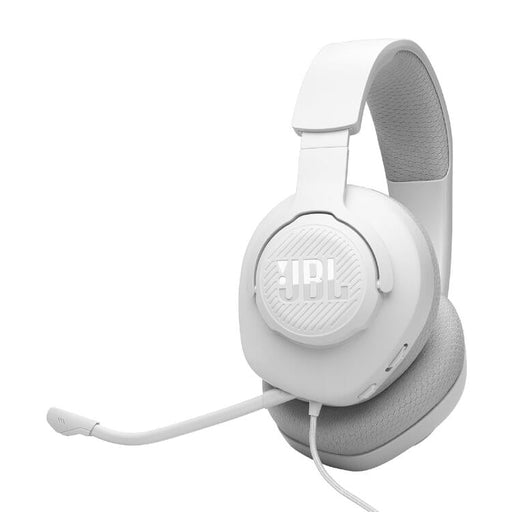 JBL Quantum 100 M2 | Casque de jeu filaire circum-auriculaire - Compatible avec toutes les plateformes - Blanc-Sonxplus St-Sauveur