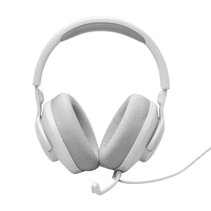 JBL Quantum 100 M2 | Casque de jeu filaire circum-auriculaire - Compatible avec toutes les plateformes - Blanc-Sonxplus St-Sauveur