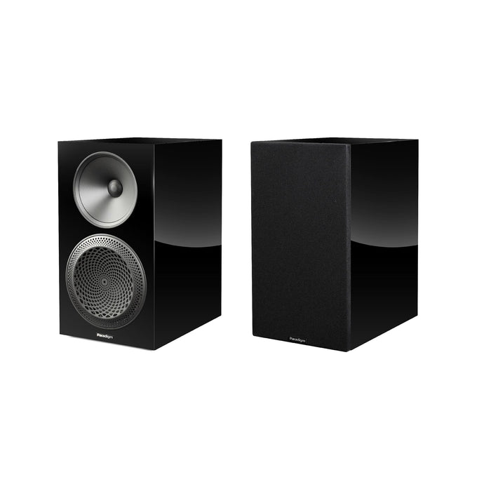Paradigm Premier 220B V2 | Haut-Parleurs de bibliothèque - Noir piano - Paire-Sonxplus St-Sauveur
