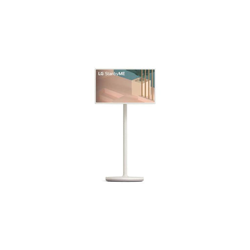 LG StanbyME - 27ART10AKPL | 27" LED Smart TV - 4K FHD - Stand-mounted - Wireless - Touchscreen - Full rotation - Built-in battery - Clearance Sale - Sonxplus St-Sauveur