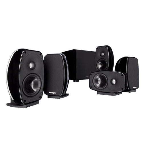 Paradigm Cinema 100 CT | Ensemble de Haut-Parleurs 5.1 canaux - 100 W RMS - Noir lustré-Sonxplus St-Sauveur