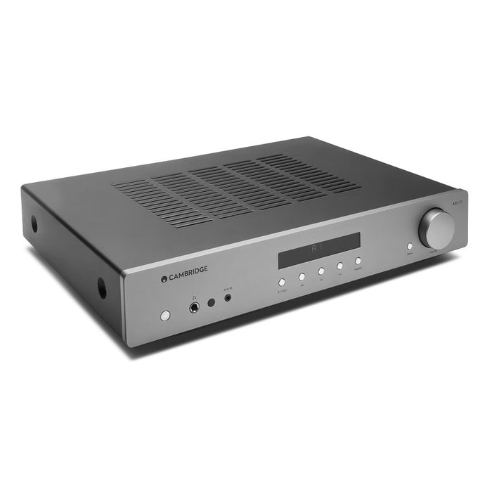 Cambridge AX-A35 | Amplificateur intégré - 35 W - Télécommande - Gris-Sonxplus St-Sauveur