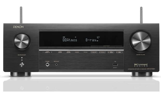 Denon AVRX1700H | Récepteur AV 7.2 canaux - Cinéma maison - Audio 3D - 8K - HEOS - 80 W / Canal - Noir - Boîte ouverte-Sonxplus St-Sauveur