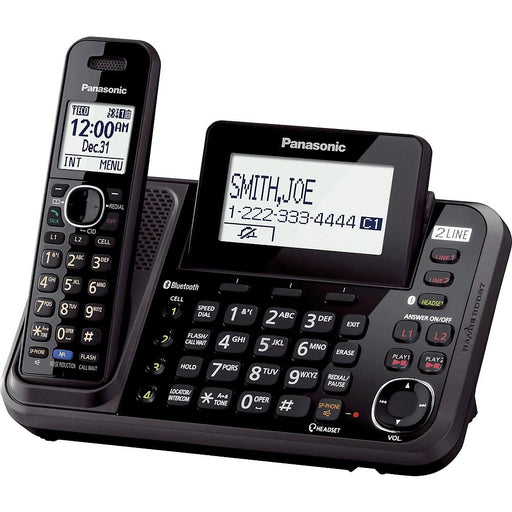 Panasonic KX-TG9541B | Téléphone sans fil - 1 combiné - Répondeur - Noir-Sonxplus St-Sauveur