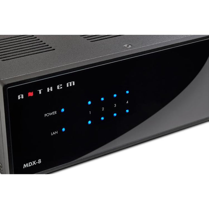 Anthem MDX8 | Amplificateur 8 canaux 4 zones et plus - Noir-Sonxplus St-Sauveur