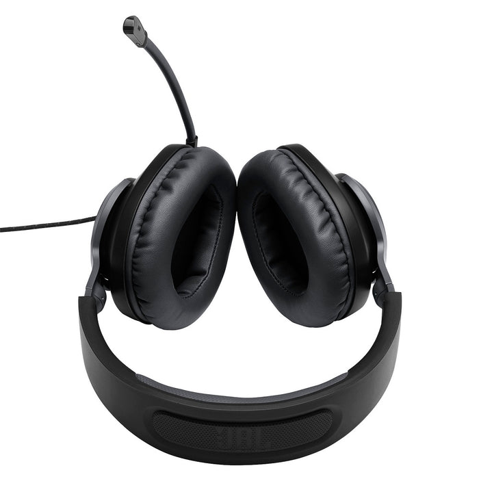 JBL Quantum 100 | Casque de jeu filaire circum-auriculaire - Noir-Sonxplus St-Sauveur