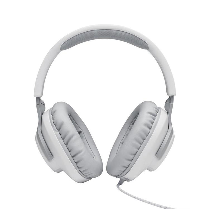 JBL Quantum 100 | Casque de jeu filaire circum-auriculaire - Blanc-Sonxplus St-Sauveur