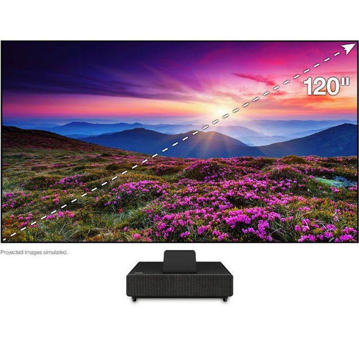 Epson LS500-100 | Projecteur TV Laser - 3LCD - Écran 100 pouces - 16:9 - Full HD - 4K HDR - Noir-Sonxplus St-Sauveur