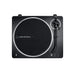 Audio-Technica AT-LP70XBTBS | Table tournante Stéréo - Sans fil - Bluetooth - Entraînement par courroie - Entièrement automatique - Noir/Argent-Sonxplus St-Sauveur