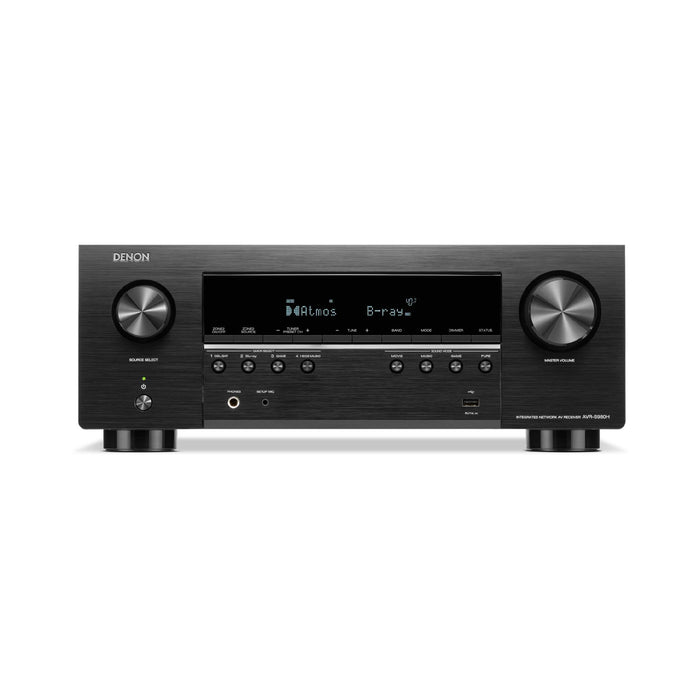 Denon AVR-S980H | Récepteur AV - 7.2 canaux d'amplification - Cinéma maison - 8K - HEOS - Noir-Sonxplus St-Sauveur