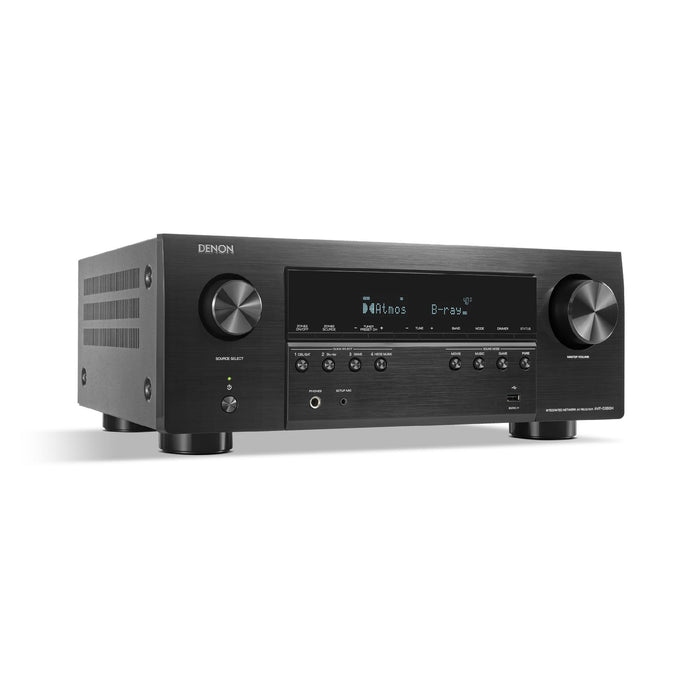 Denon AVR-S980H | Récepteur AV - 7.2 canaux d'amplification - Cinéma maison - 8K - HEOS - Noir-Sonxplus St-Sauveur