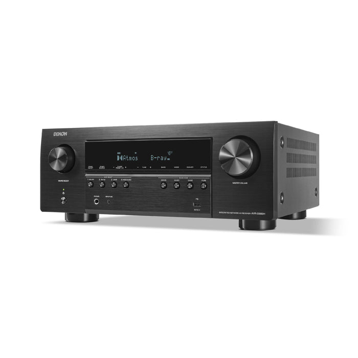 Denon AVR-S980H | Récepteur AV - 7.2 canaux d'amplification - Cinéma maison - 8K - HEOS - Noir-Sonxplus St-Sauveur