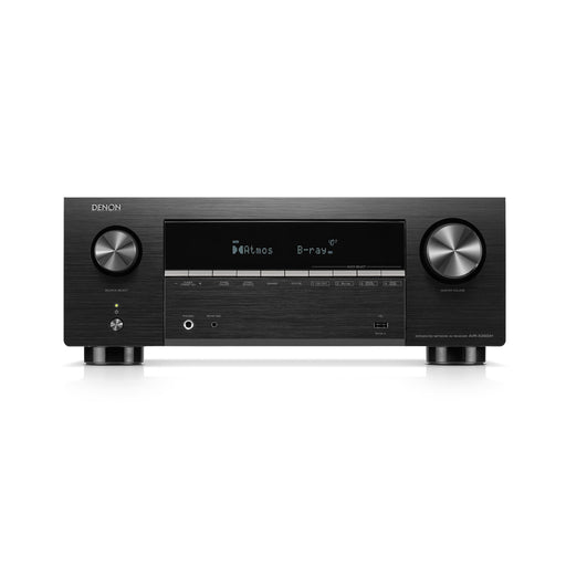 Denon AVRX2900H | Récepteur AV - 7.2 canaux - Cinéma maison - 8K - HEOS - Noir-Sonxplus St-Sauveur