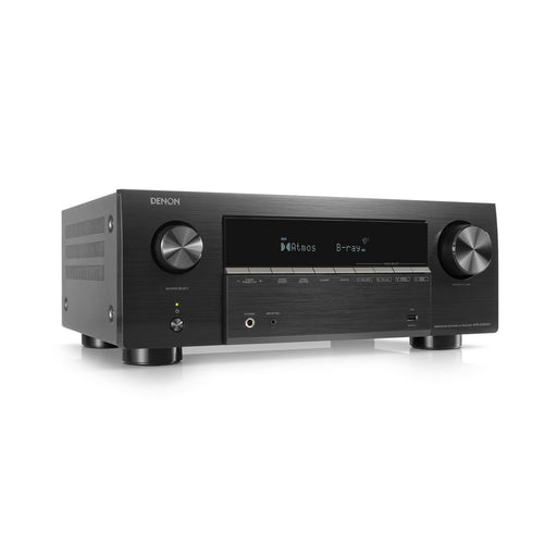 Denon AVRX2900H | Récepteur AV - 7.2 canaux - Cinéma maison - 8K - HEOS - Noir-Sonxplus St-Sauveur