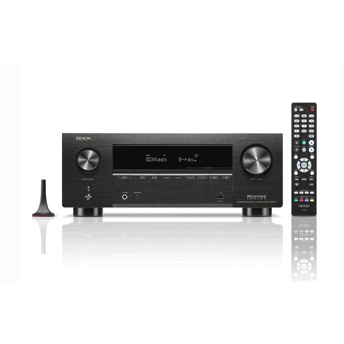 Denon AVRX3800H | Récepteur AV - 9 canaux d'amplification - Cinéma maison - Auro 3D - 8K - HEOS - Noir | 02 | Sonxplus St-Sauveur