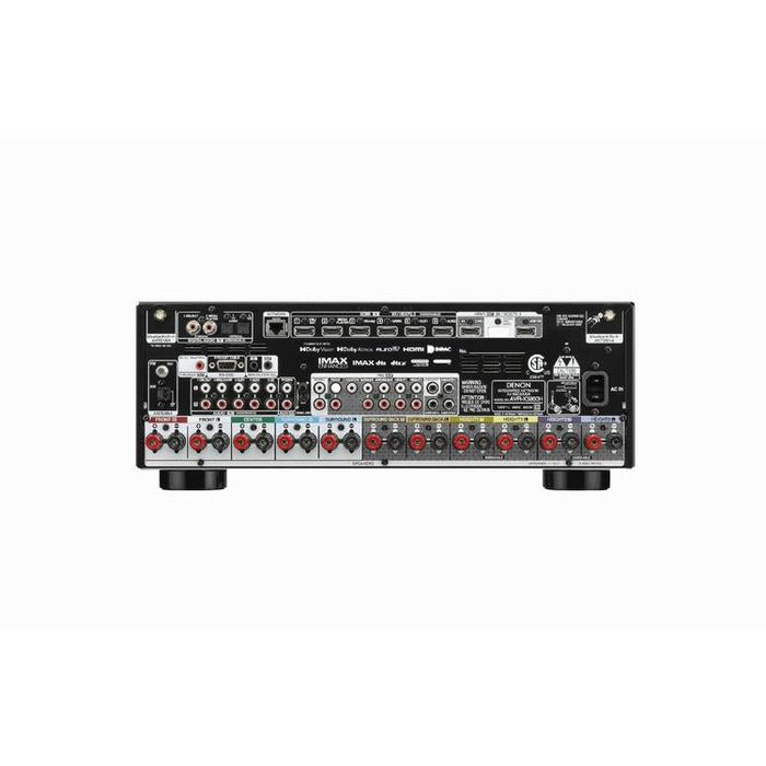 Denon AVRX3800H | Récepteur AV - 9 canaux d'amplification - Cinéma maison - Auro 3D - 8K - HEOS - Noir | 03 | Sonxplus St-Sauveur