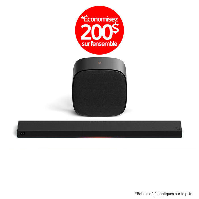 LG Sound Suite | Cinema Suite 7 - Barre de son H7+W7 | 01 | Sonxplus St-Sauveur