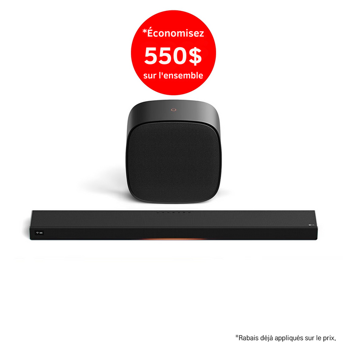 LG Sound Suite | Cinema Suite 7 - H7+W7 Soundbar | 01 | Sonxplus St-Sauveur