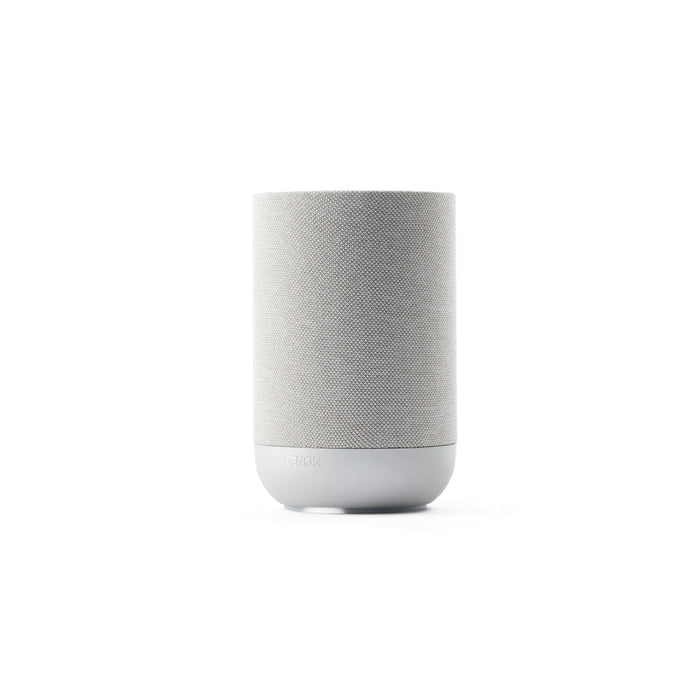 Denon HOME 200 | Haut-parleur intelligent sans fil - Bluetooth - Stéréo - Argent-Sonxplus St-Sauveur