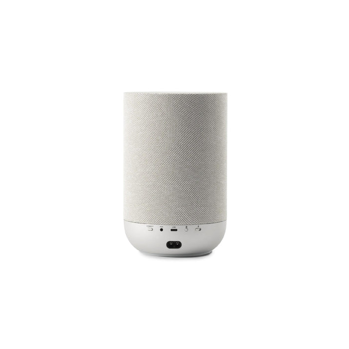 Denon HOME 200 | Haut-parleur intelligent sans fil - Bluetooth - Stéréo - Argent-Sonxplus St-Sauveur
