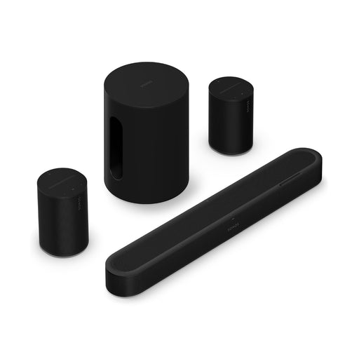 Sonos | Ensemble immersif avec Beam Ultra + Sub Mini + 2 Era 100 - Noir-Sonxplus St-Sauveur