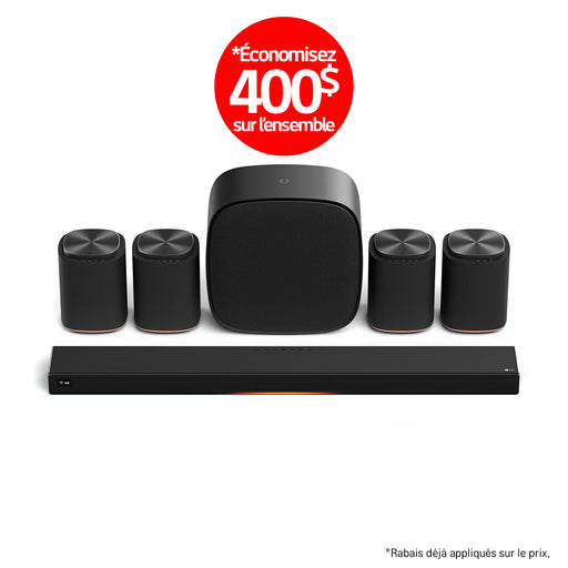 LG Sound Suite | Immersive Quad Suite 7 Pro - H7+4M7+W7 | 01 | Sonxplus St-Sauveur